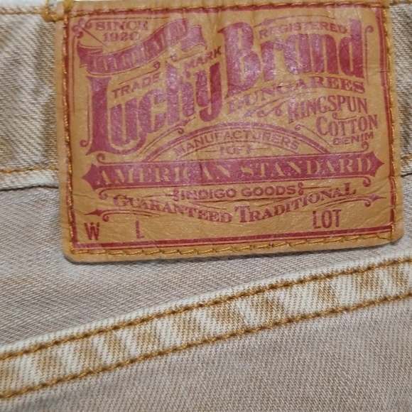 Lucky Brand Light Brown Lola Straight Leg Jeans - Picture 4 of 8